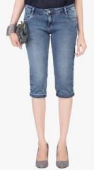 Kraus Blue Solid Capri women