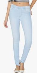 Kraus Light Blue Washed Jeggings women