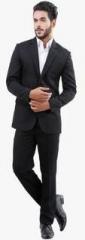 La Mode Black Solid Blazer men