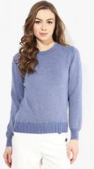 Lara Karen Blue Sweater women