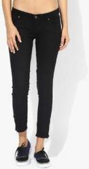 Lee Black Mid Rise Regular Jeans women