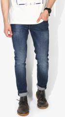 Lee Blue Skinny Fit Low Rise Clean Look Jeans men