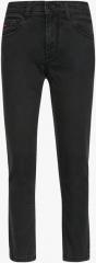 Lee Cooper Black Slim Fit Mid Rise Jeans boys