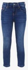 Lee Cooper Blue Regular Fit Jeans girls