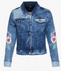 Lee Cooper Blue Winter Jacket girls