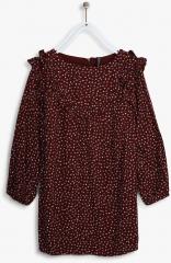 Lee Cooper Maroon Regular Fit Casual Top girls