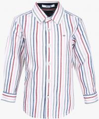 Lee Cooper Multi Colored Regular Fit Casual Shirt boys