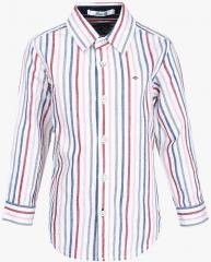 Lee Cooper Multicoloured Regular Fit Casual Shirt boys