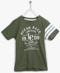 Lee Cooper Olive T Shirt boys