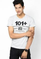 Lee Grey Crew Neck T Shirt men