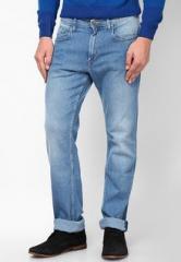 Lee Light Blue Regular Fit Jeans men