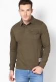 Lee Olive Polo T Shirt men