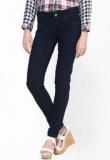 Lelegantae Blue Solid Jeans Women