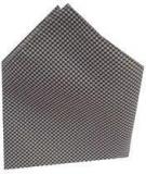 Leonardi Grey Pocket Square Men