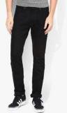 Levis Black Solid Skinny Fit Jeans Men