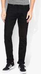 Levis Black Solid Skinny Fit Jeans men