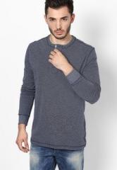 Levis Blue Henley T Shirt men