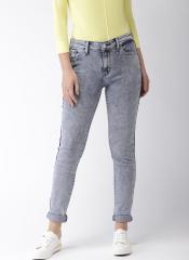 Levis Blue Skinny Fit Mid Rise Clean Look Jeans women