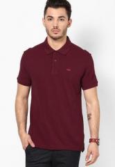 Levis Maroon Polo T Shirt men