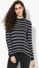 Levis Navy Blue Striped Blouse women