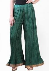 Libas Green Solids Palazzo women