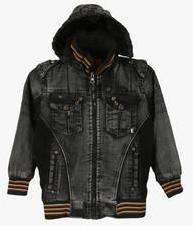 Lilliput Black Winter Jacket boys