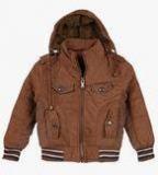 Lilliput Brown Winter Jacket Boys