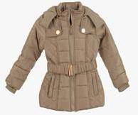 Lilliput Brown Winter Jacket girls