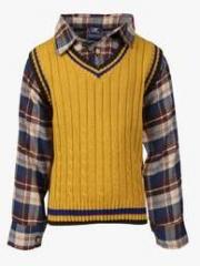 Lilliput Mustard Yellow Sweater boys