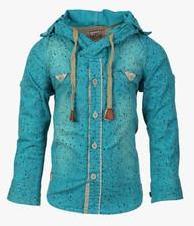 Lilliput Turquoise Casual Shirt boys