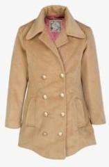 Little Kangaroos Beige Winter Jacket girls