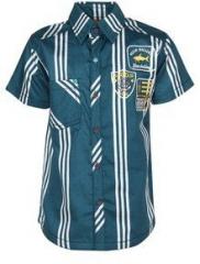 Little Kangaroos Blue Casual Shirt boys