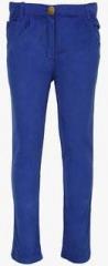 Little Kangaroos Blue Regular Fit Trouser boys