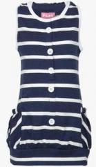 Little Kangaroos Navy Blue Casual Top girls