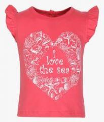 Little Kangaroos Red Casual Top girls