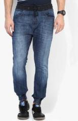 Locomotive Blue Mid Rise Slim Fit Jeans men