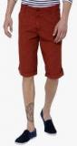 Locomotive Red Solid Shorts Men