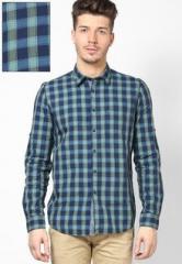 London Bridge Green Casual Shirt men