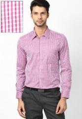 London Bridge Red Formal Shirt men