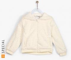 Losan Beige Winter Jacket girls