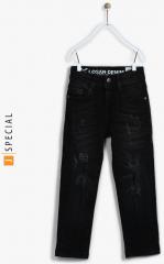 Losan Black Slim Fit Jeans boys