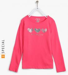 Losan Pink Casual Tops girls