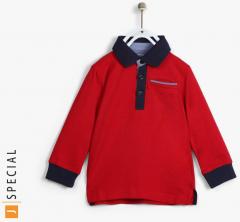 Losan Red Polo T Shirt boys