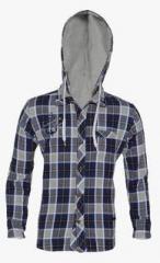 Lumberboy Blue Casual Shirt boys