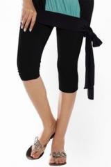 Lux Lyra Black Solid Capri women