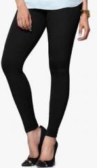 Lux Lyra Black Solid Legging women