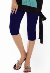 Lux Lyra Blue Solid Capri women