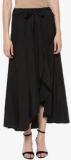 Mabish By Sonal Jain Black Solid Tulip Skirt women