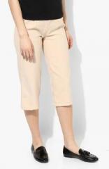 Madame Beige Solid Capri women