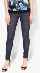 Madame Navy Blue Washed Jeggings women